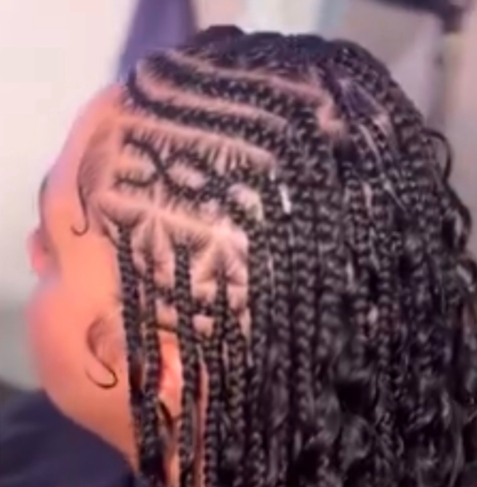 Mid Back Sm Tribal W/Knotless