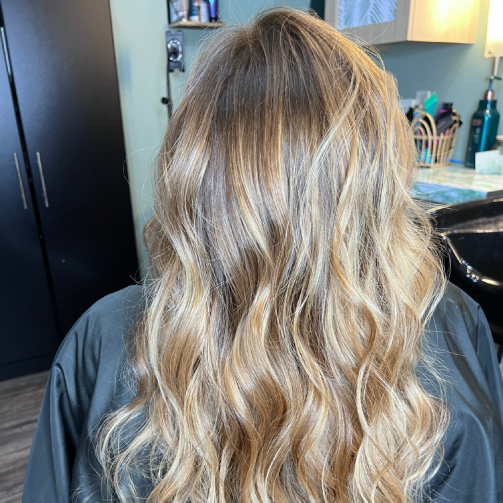 Balayage & style at Hair by Charlie Megan in Dayton, OH