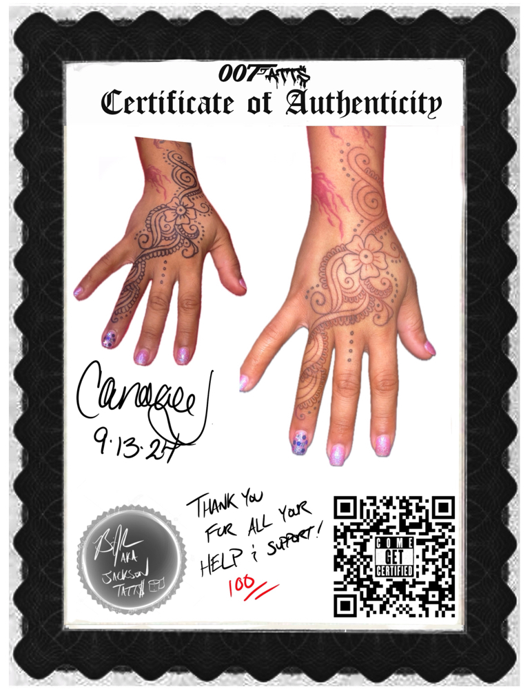 Hand Tatts
