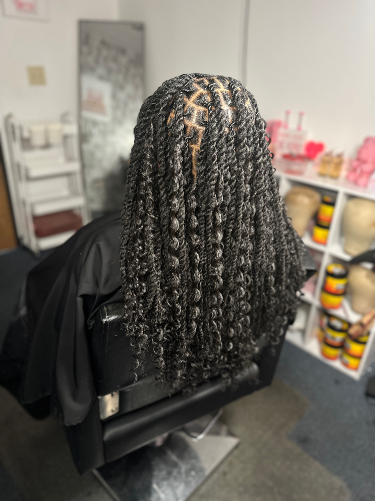 Extended two strands locs only