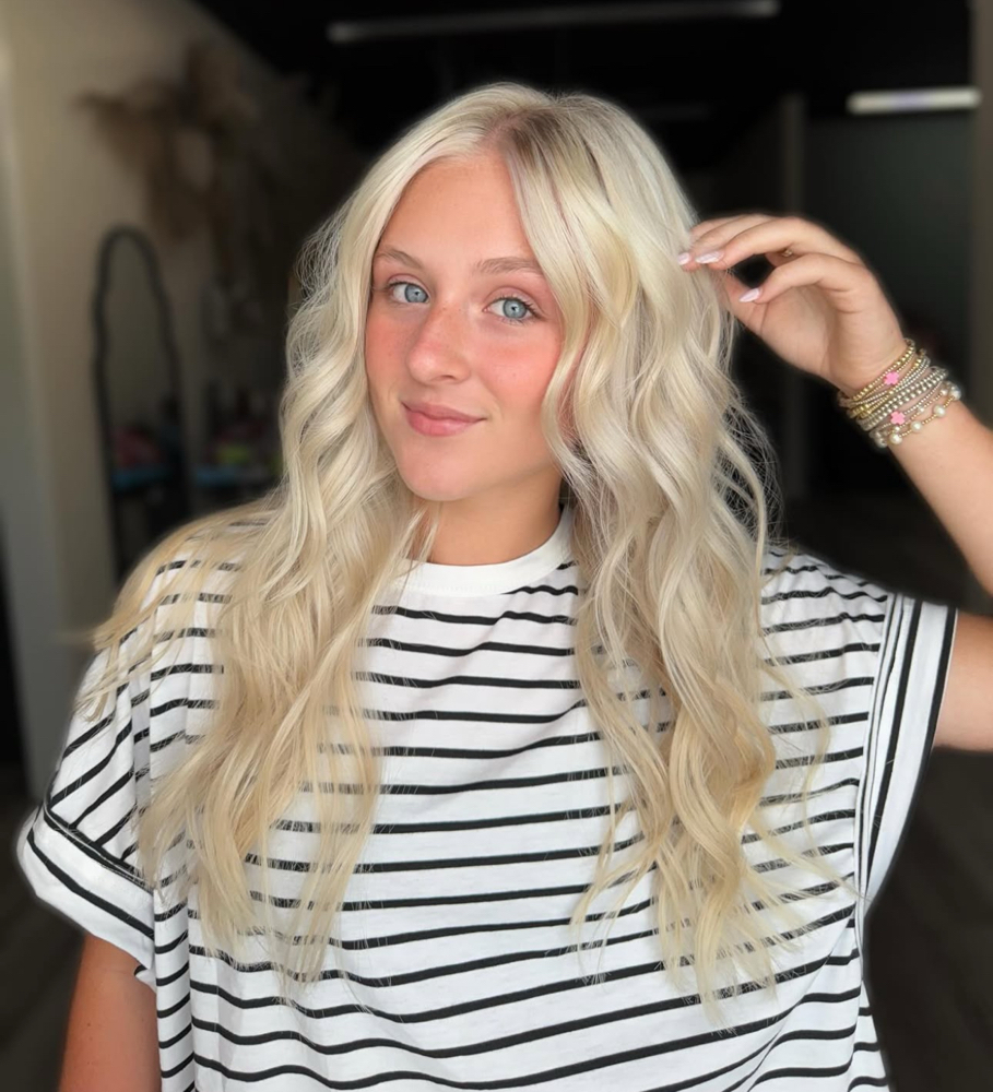 Face Frame Blonding at Mason Lane Hair Co. in Weaver, AL