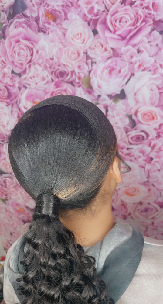 Sleek Ponytail (shampoo Included)