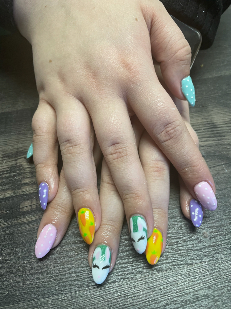 A Lot Of Nail Art