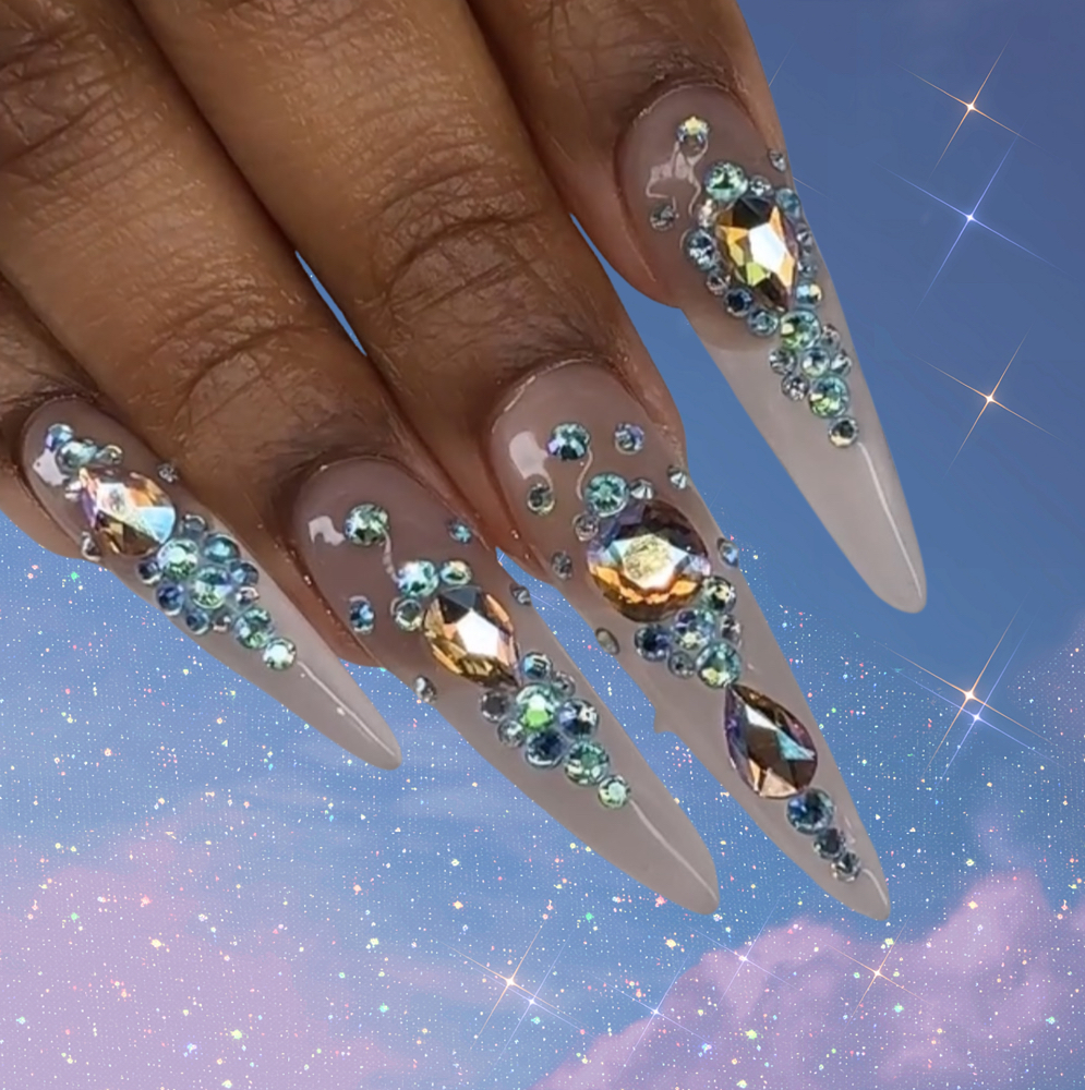 bling me out refill package at lovepeacenails in charlotte, NC