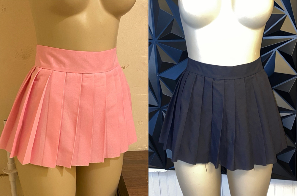 Custom Pleated Skirt