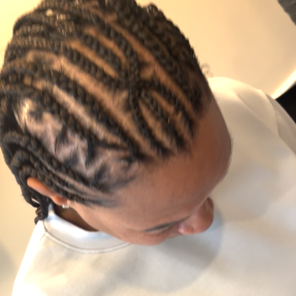 Tribal Braids at Glow Braid Lounge in Pearland, TX