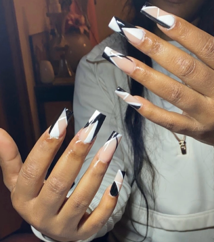 Long Acylic Nail Set at SGLAM NAILZ BY SHAWNA in Sandusky, OH