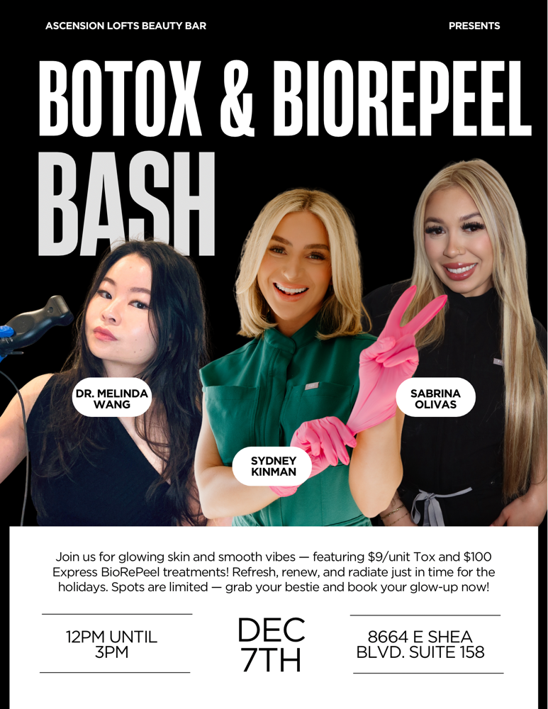 12/7 ONLY $100 EXPRESS BIOREPEEL