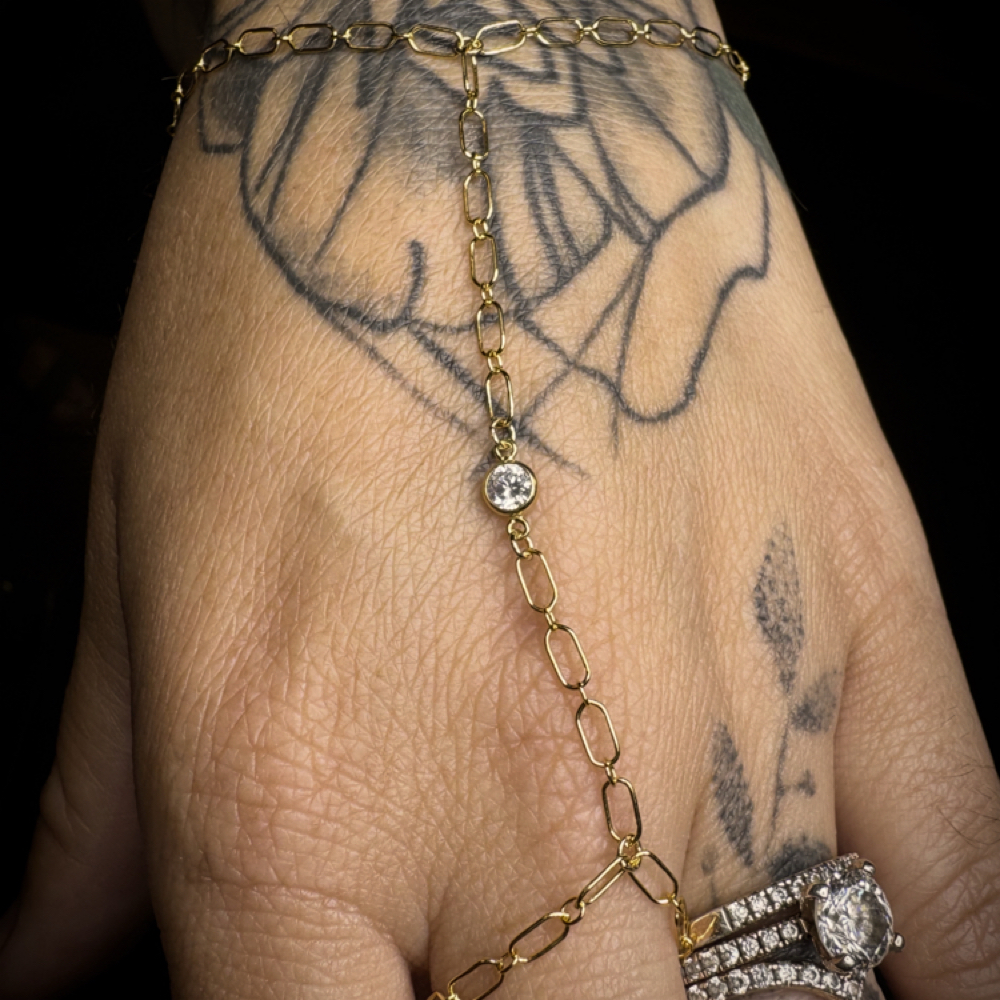 Hand Chain Application at Oyster & Oak Self Care Studio in Walterboro, SC
