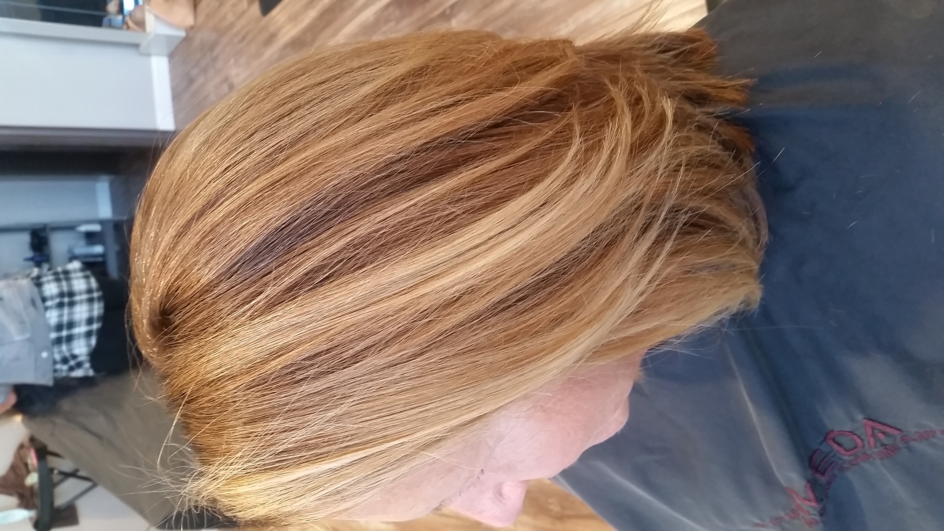 Full Highlight Color And Haircut