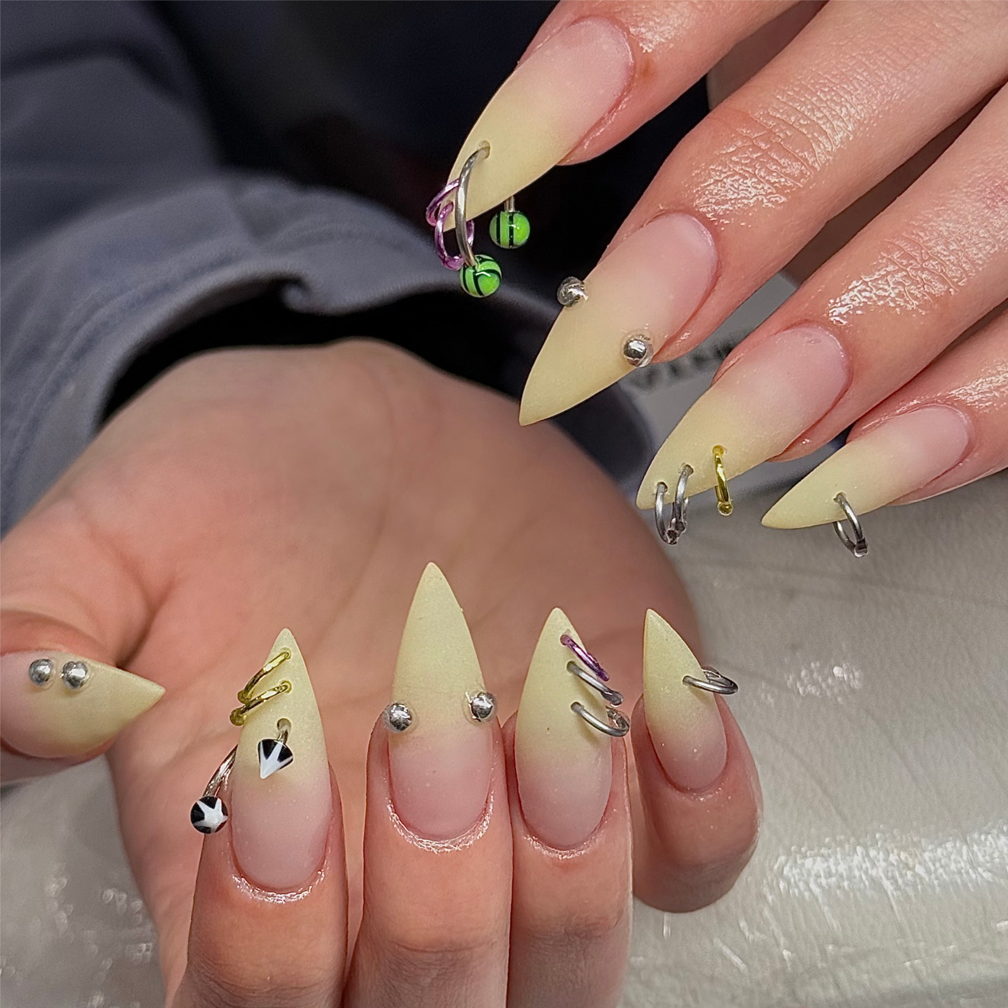 Hard Gel Overlay - Intricate Art at NATLUXENAILS in New York, NY