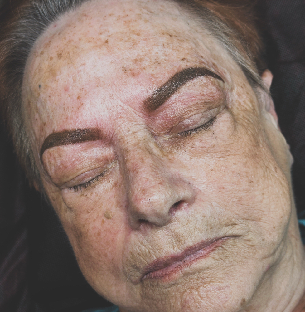 New Client Brow Correction/Touch Up at Moonlit Ink House in Phoenix, AZ