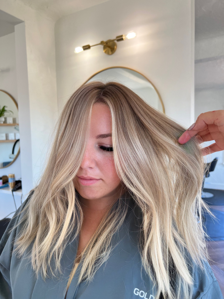 Partial highlights or balayage at Bella_u_studio in university park way, FL