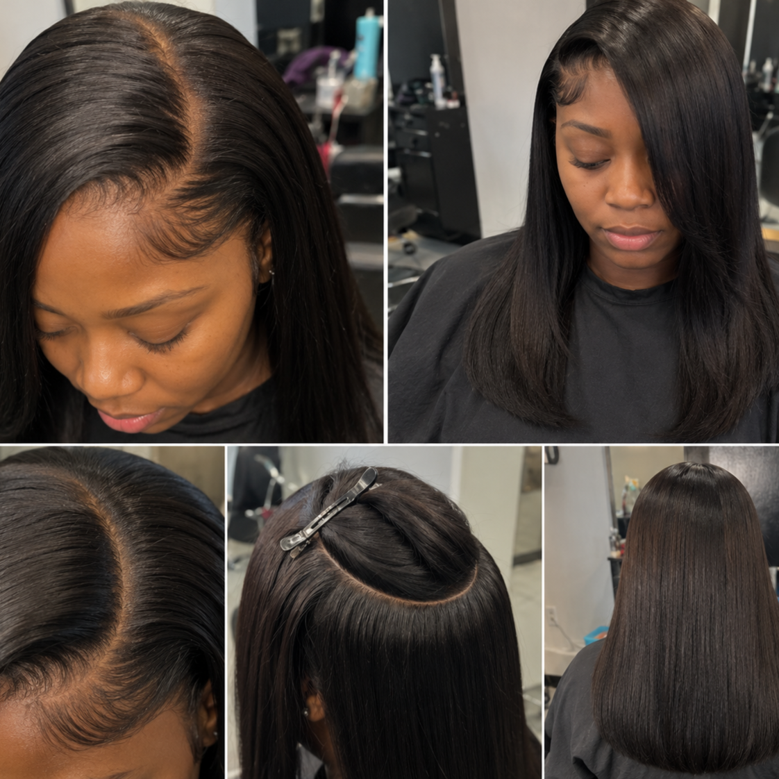 Seamless Quick Weave (Closure) at Preen Beauty Co in Peachtree Corners, GA