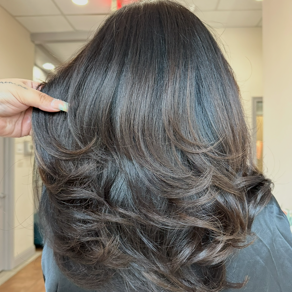 HAIRCUT at the ombre dealer in dallas, TX