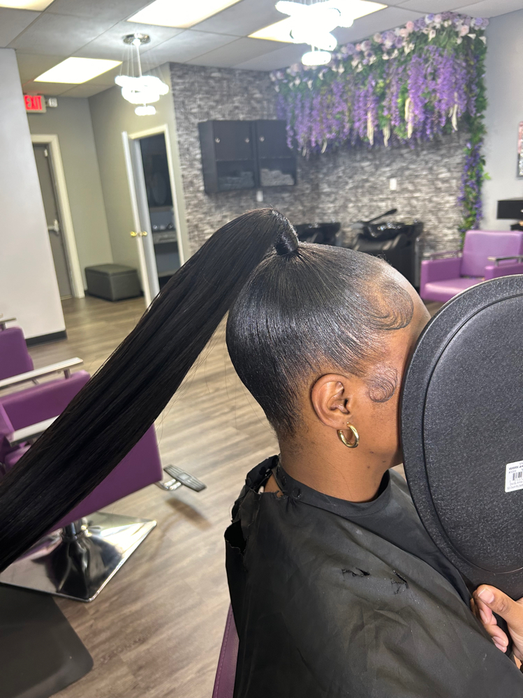 Basic Ponytail at Laid Hair in Wayne, MI