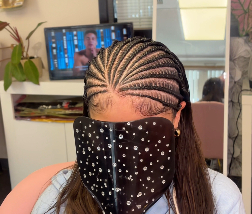 Natural Hair Braided Styles at Bodiedby.zyaira in Parkland, WA