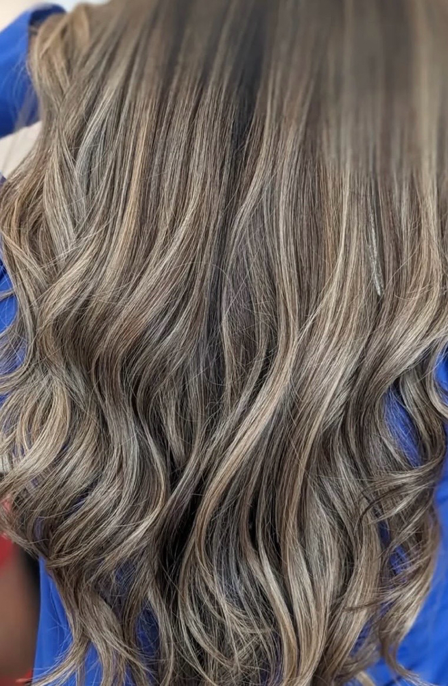 Highlight Color Haircut at MrsChelseaPerez in Birmingham, MI