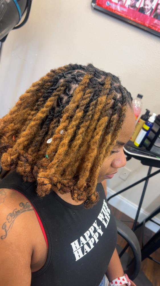 Loc Knot Bob 2 Strand Twist
