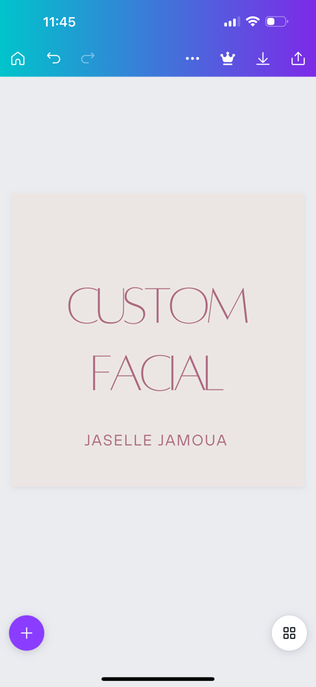 Custom Facial