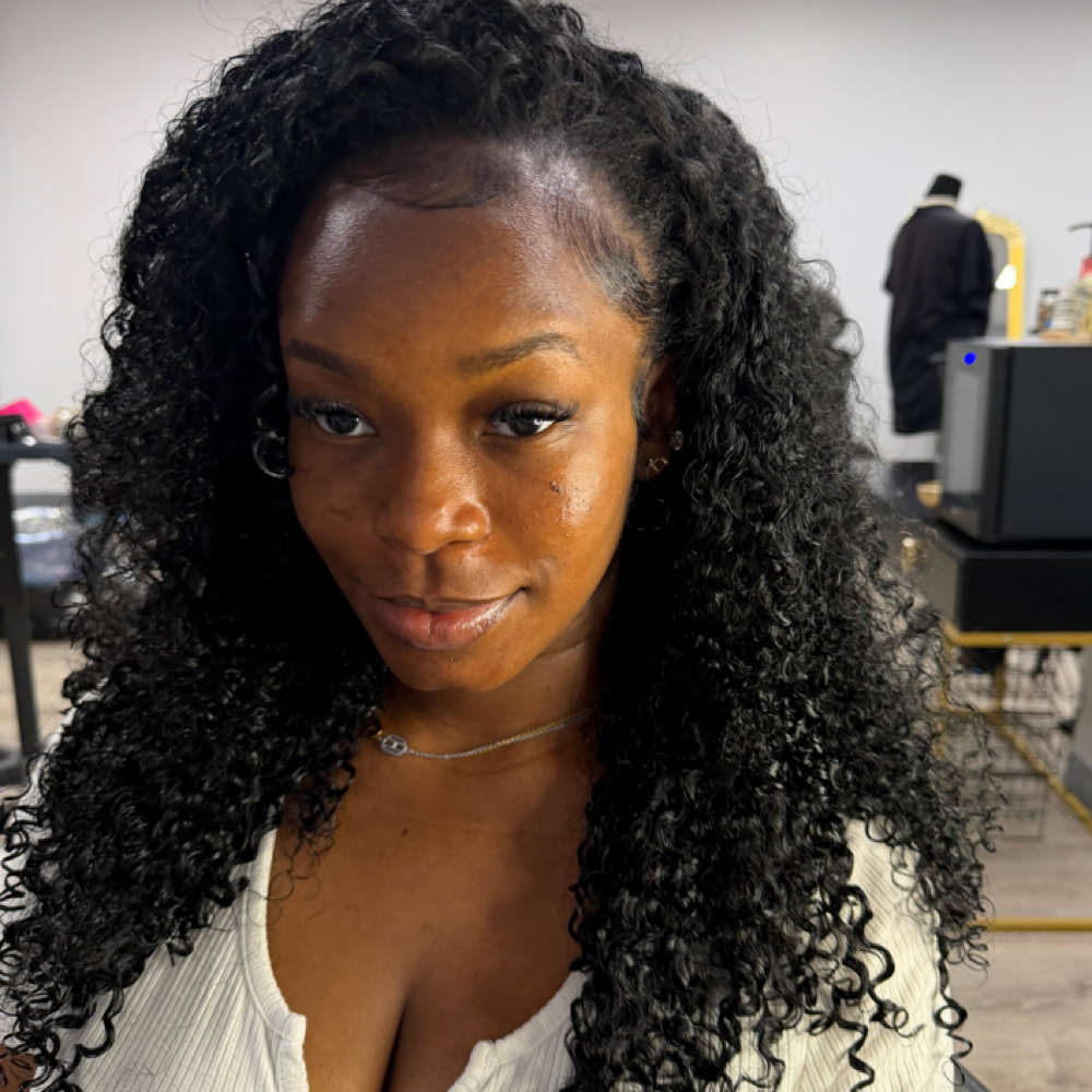 Curly Sew In at The Bundles Lab in St. Louis, MO