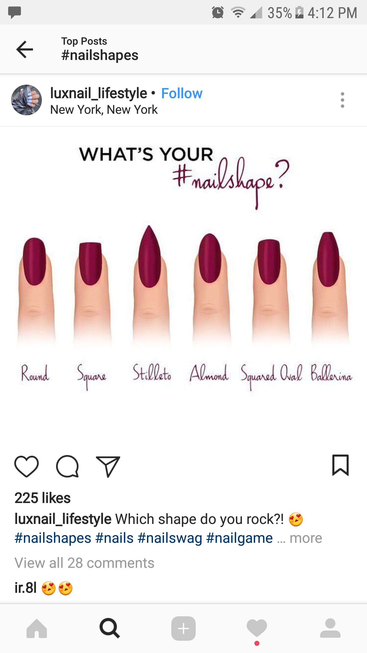 Changing Nail Shape/Extended Length