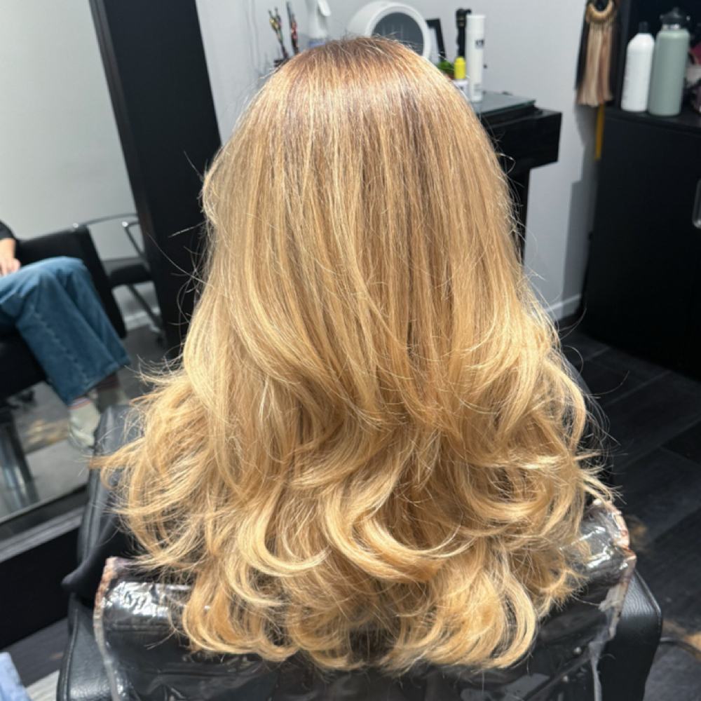 Highlight Session at honeybee hair in Los Angeles, CA