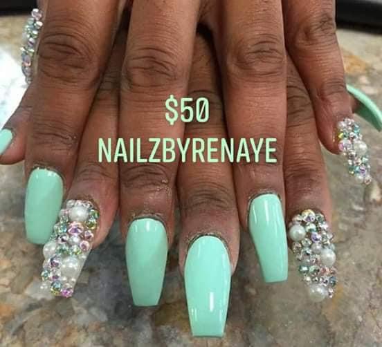 Acrylic Full Set (medium Length)