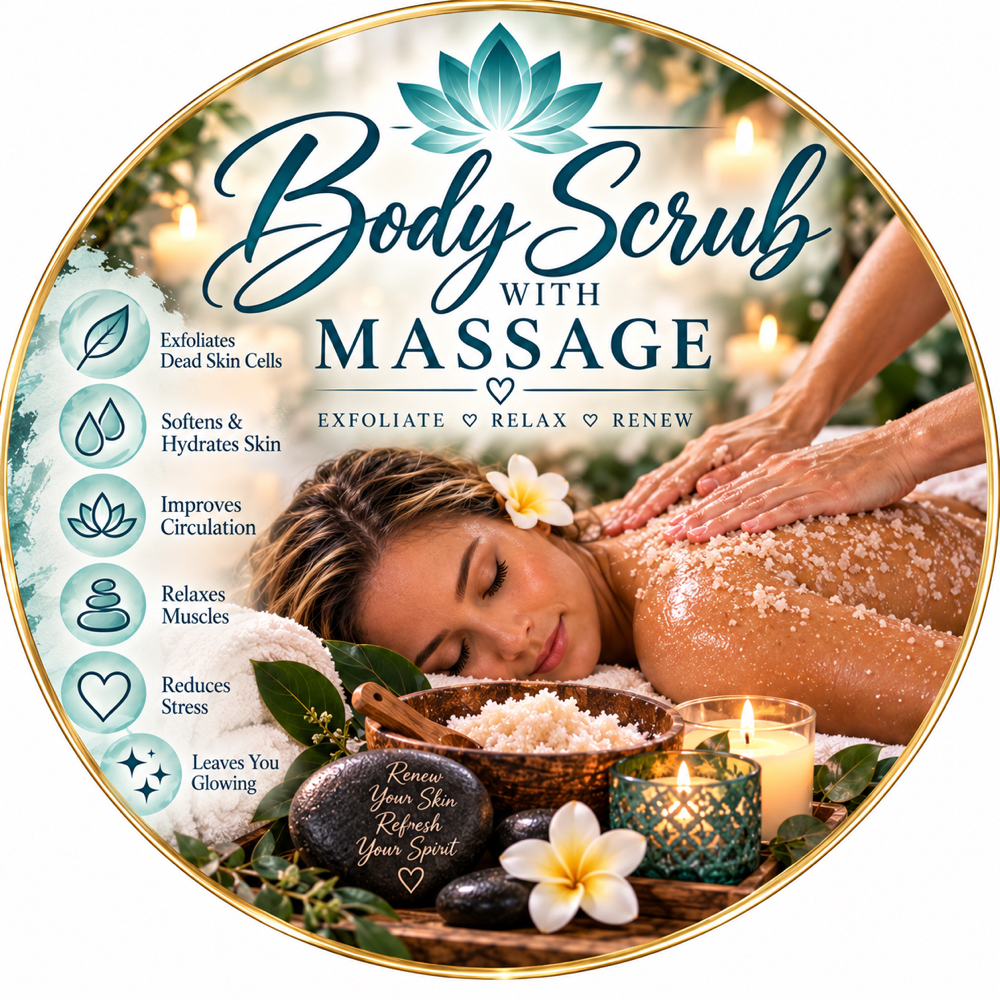 Body Scrub Add-on at Aprils Renewal Therapy in Pocahontas, AR