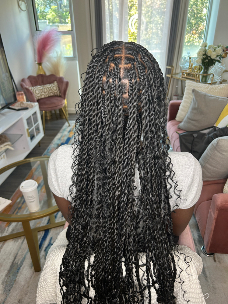 Smedium Senegalese/Rope Twist