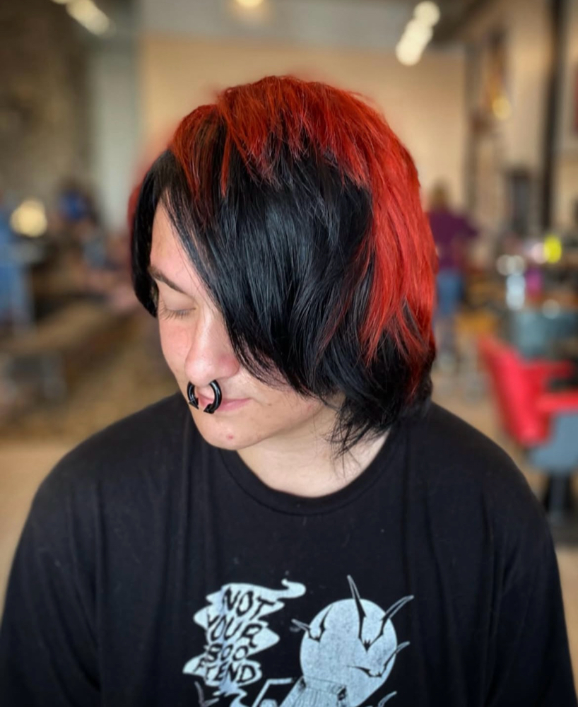HAIRCUT *BIG CHOP at Vanity By Blucifer in Commerce, CA