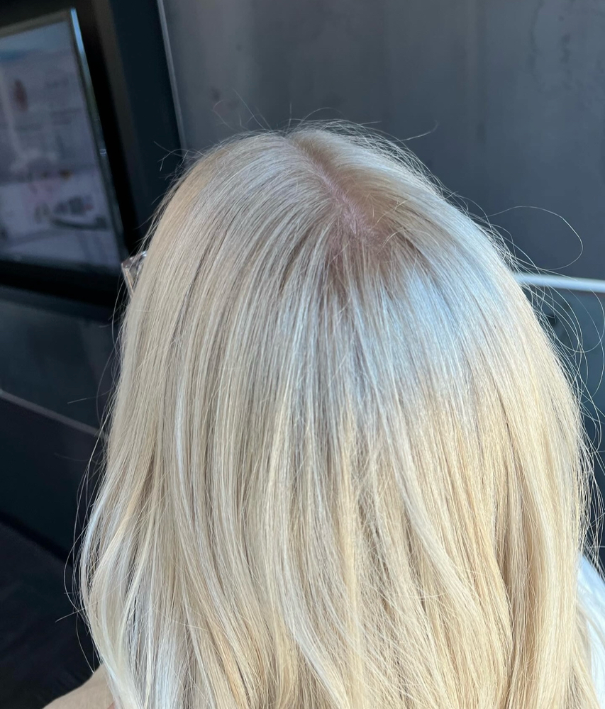 The Bleach + Tone Root Touch Up