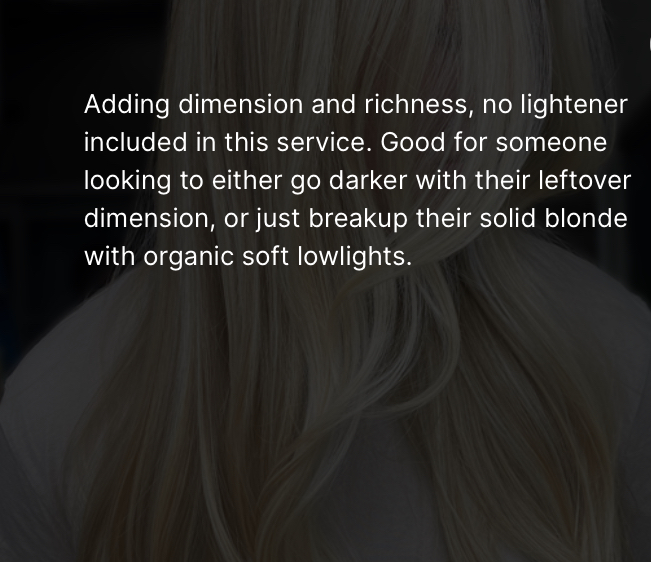 Full Custom Lowlights