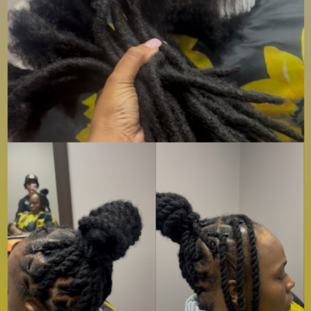 Loc Extensions at DreamStyles By Dream in Greensboro, NC
