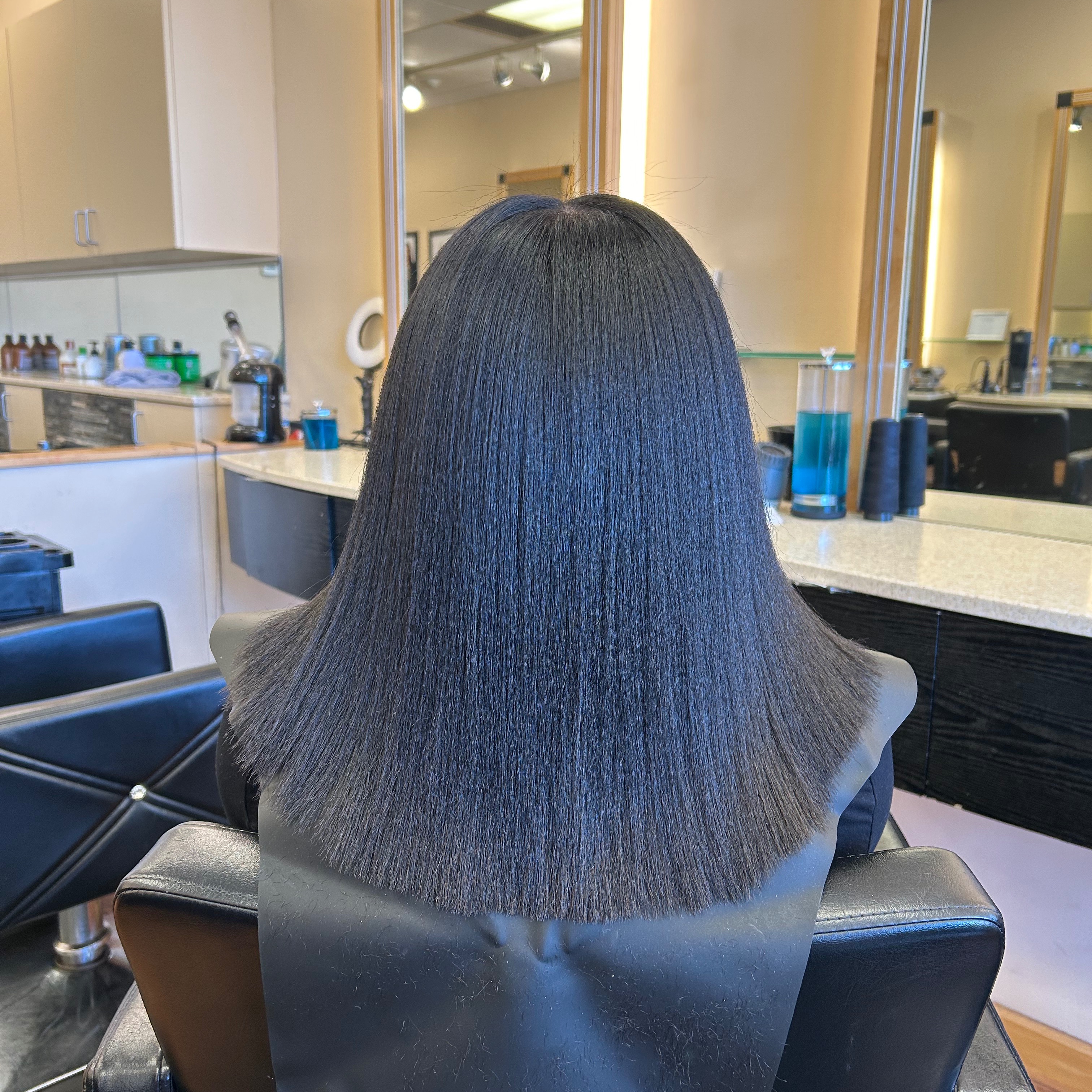 Silk press w/Hydration Treatment at Looks By Mari in Kalamazoo, MI