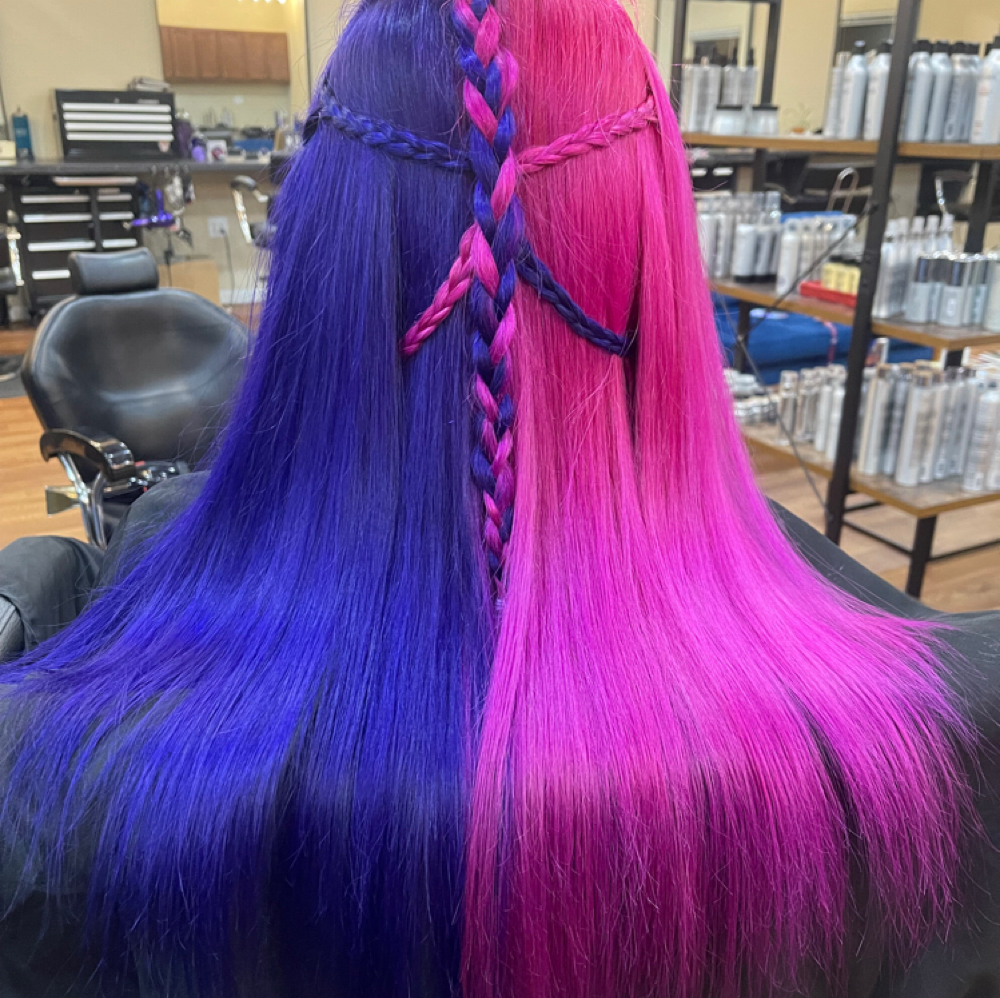 Fantasy Color 🖤 at Chaotic Beauty in Tucson, AZ