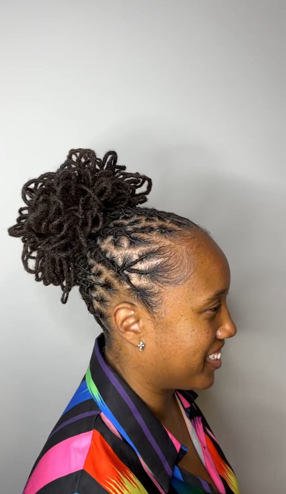 Petal Loc Ponytail
