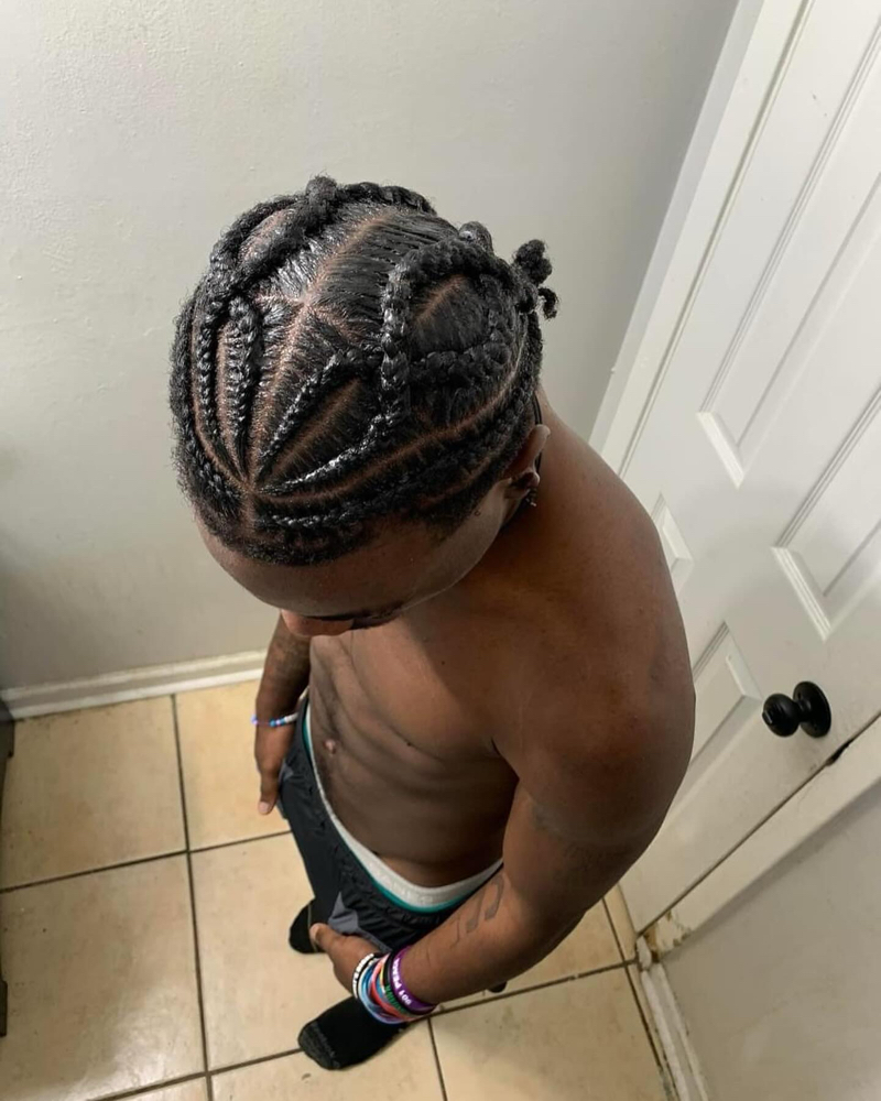 Men Freestyle Braids