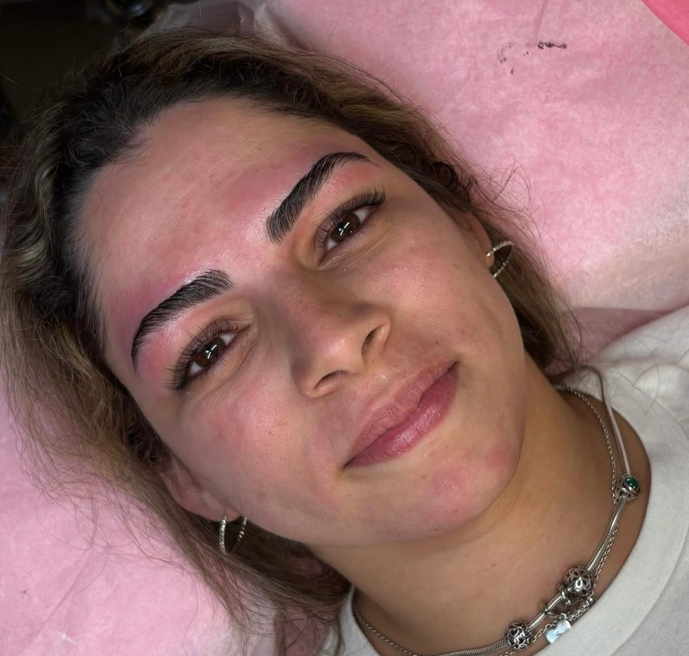 Brow lamination and wax