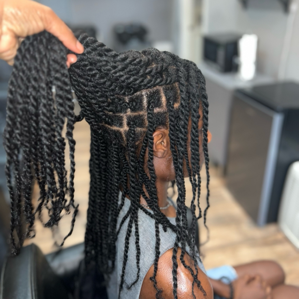 Two Strand Twist at Zalleah Beauty Studio in Decatur, GA