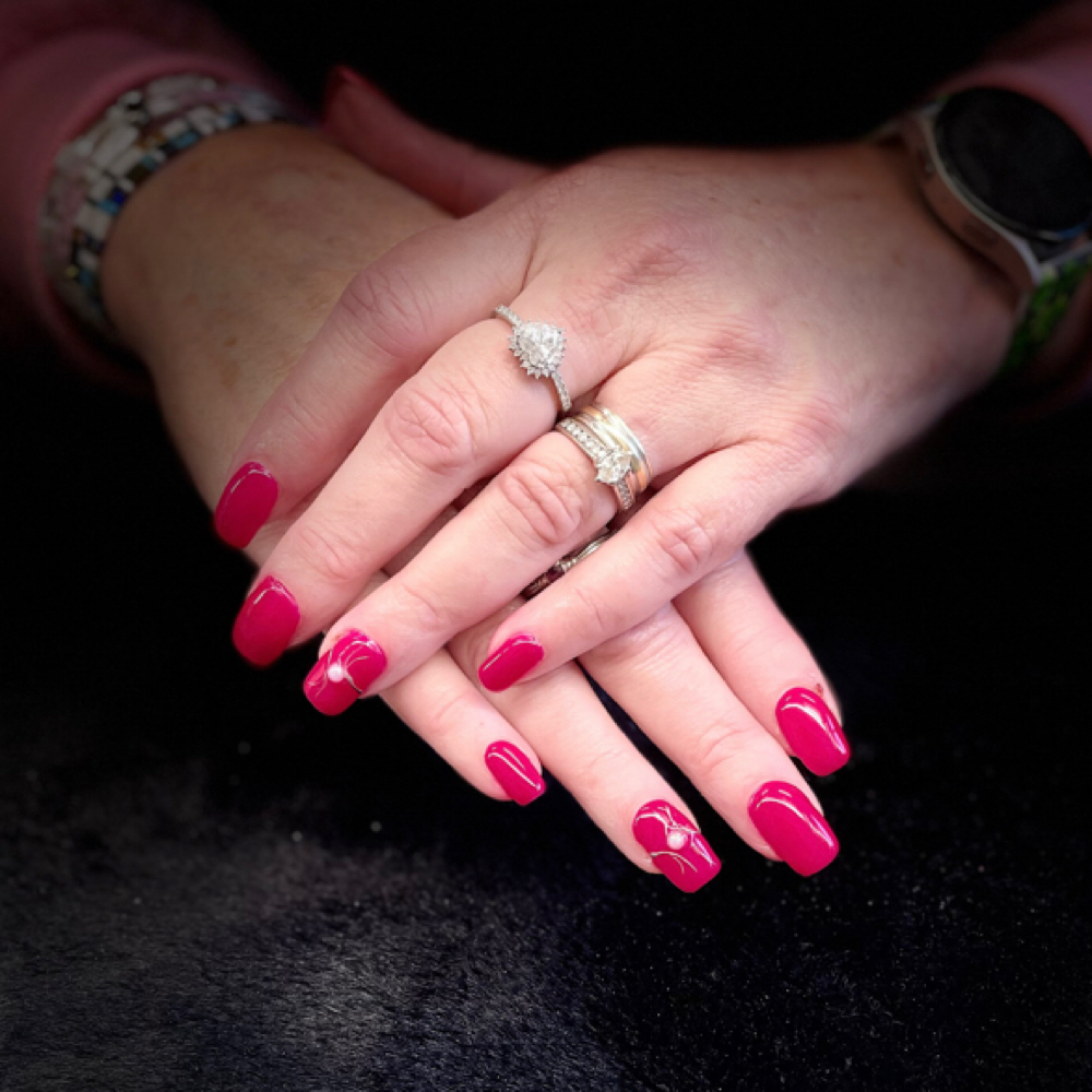 Acrylic Overlay at WildKatZ Nails in Providence, RI