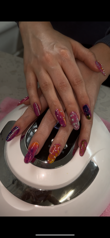 gel-x inspo set at Nailed By Em in South Charleston, WV