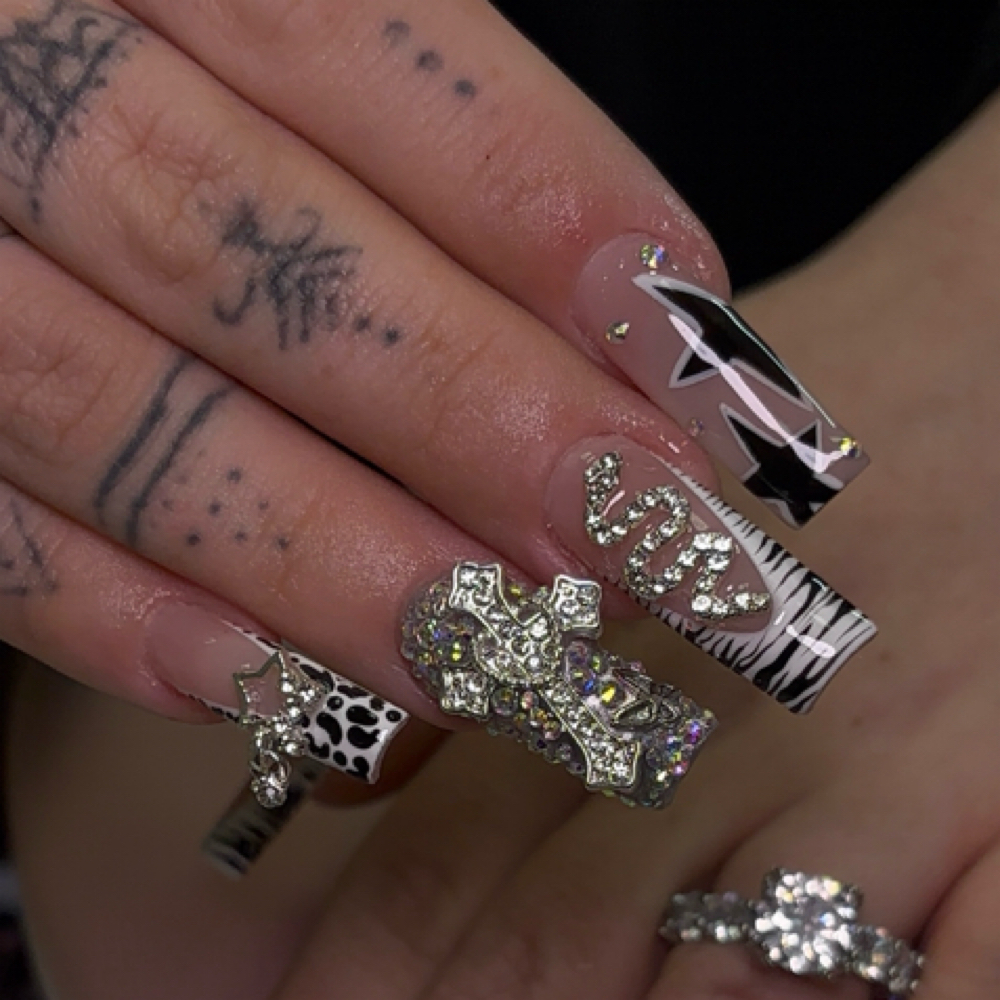 gel-x inspo set at Nailed By Em in South Charleston, WV