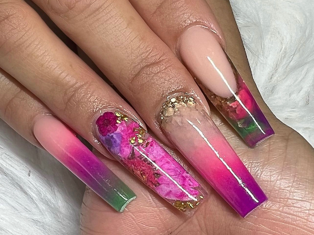 Full Set (long) at Nails & Brows By Marysha LLC in Bristol, CT