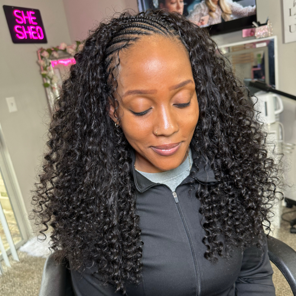 Fulani Tribal Sewin at Pink Passion Beauty Parlor in Atlanta, GA