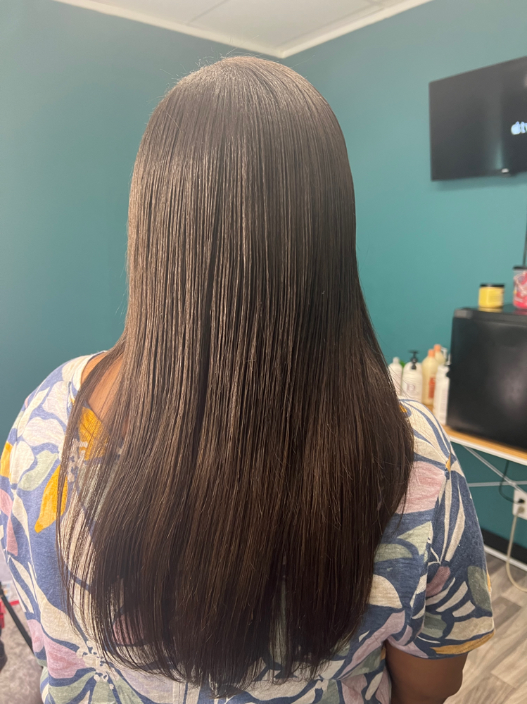Clip In’s With Silk Press at Pressed By Lori Kim Llc in Houston, TX