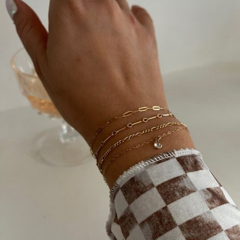 Bracelet Permanent Jewlery at Glo Up Bar in Saratoga springs, UT