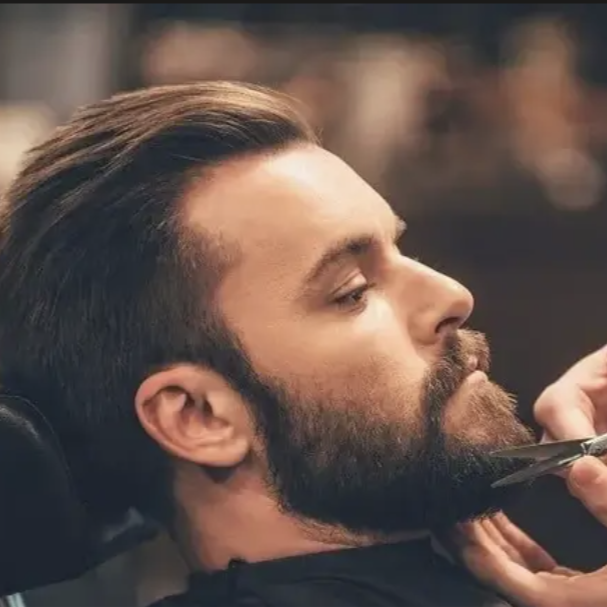 Haircut and beard trim at I AM SALON, St. George in St. George, UT
