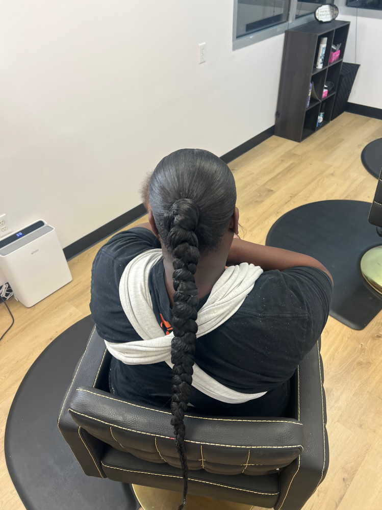 Slick Back Natural Styling