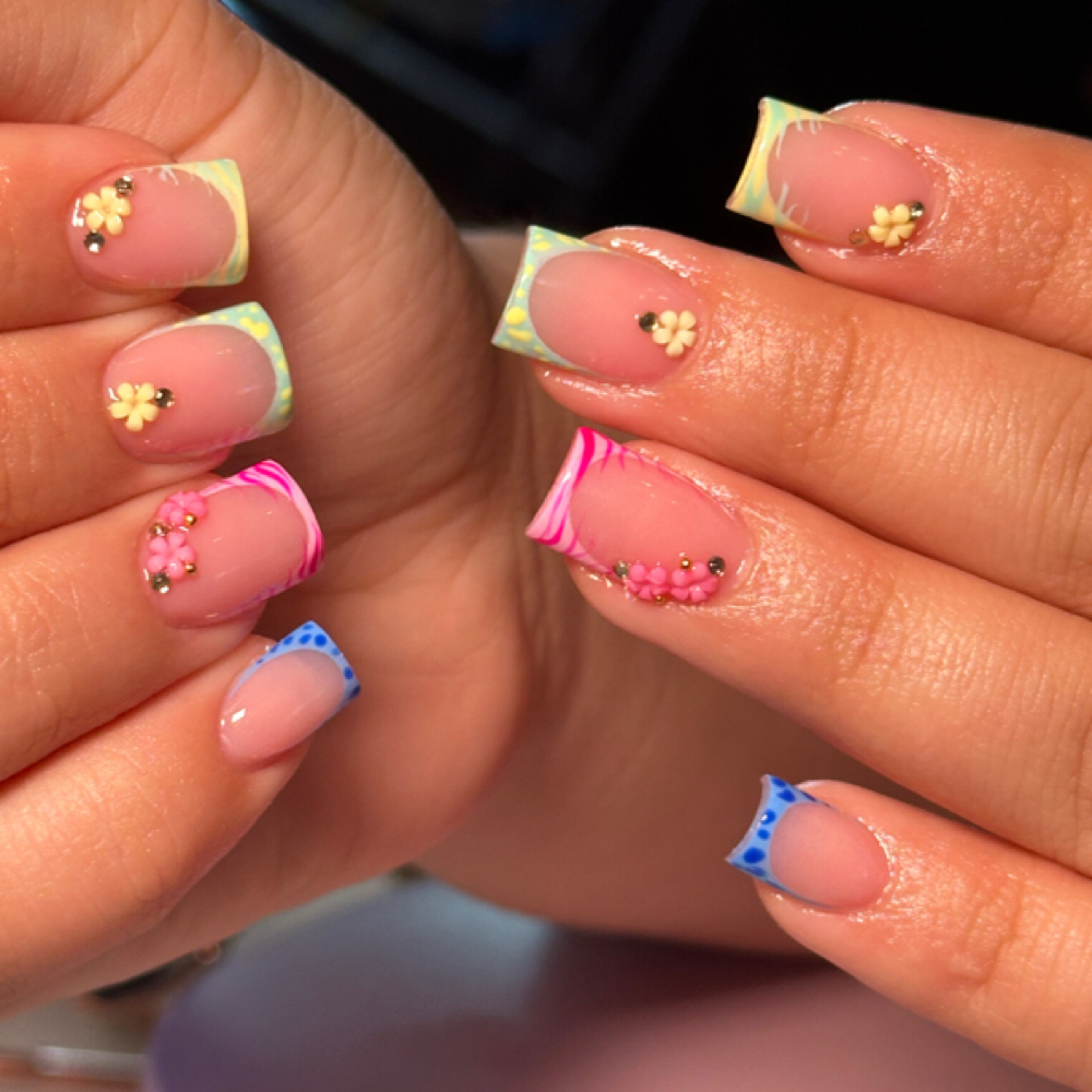 Tier 3 at Blasian Babyy Nails in Woodbridge, VA